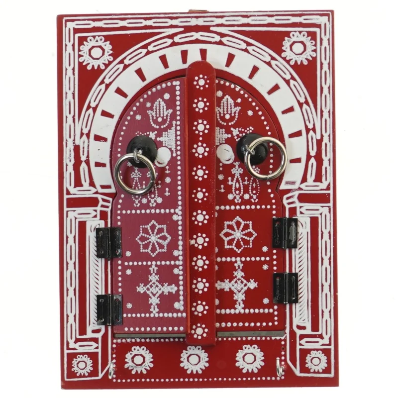 Dekorativ vægophæng med spejl (str. 24x17,5 cm)