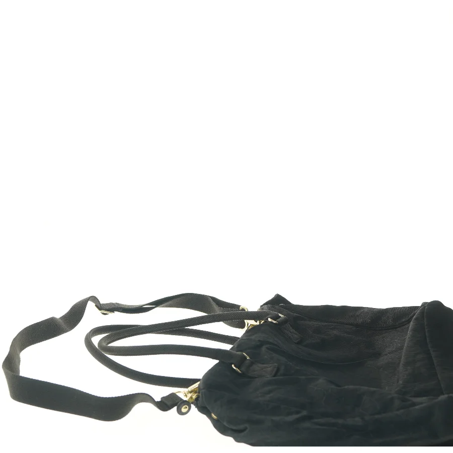 Sort skuldertaske fra Kipling (str. 43x36 cm)