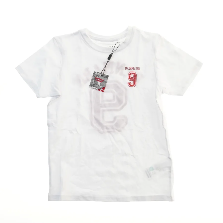 T-shirt med Danmark tryk (str. 116)