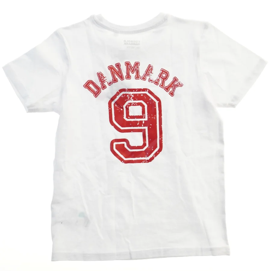 T-shirt med Danmark tryk (str. 116)