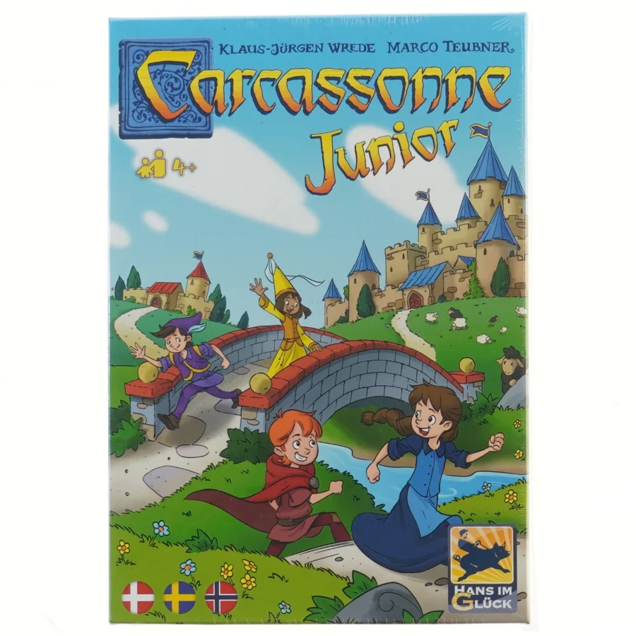 Carcassonne Junior brætspil (str. 27,5x19 cm)