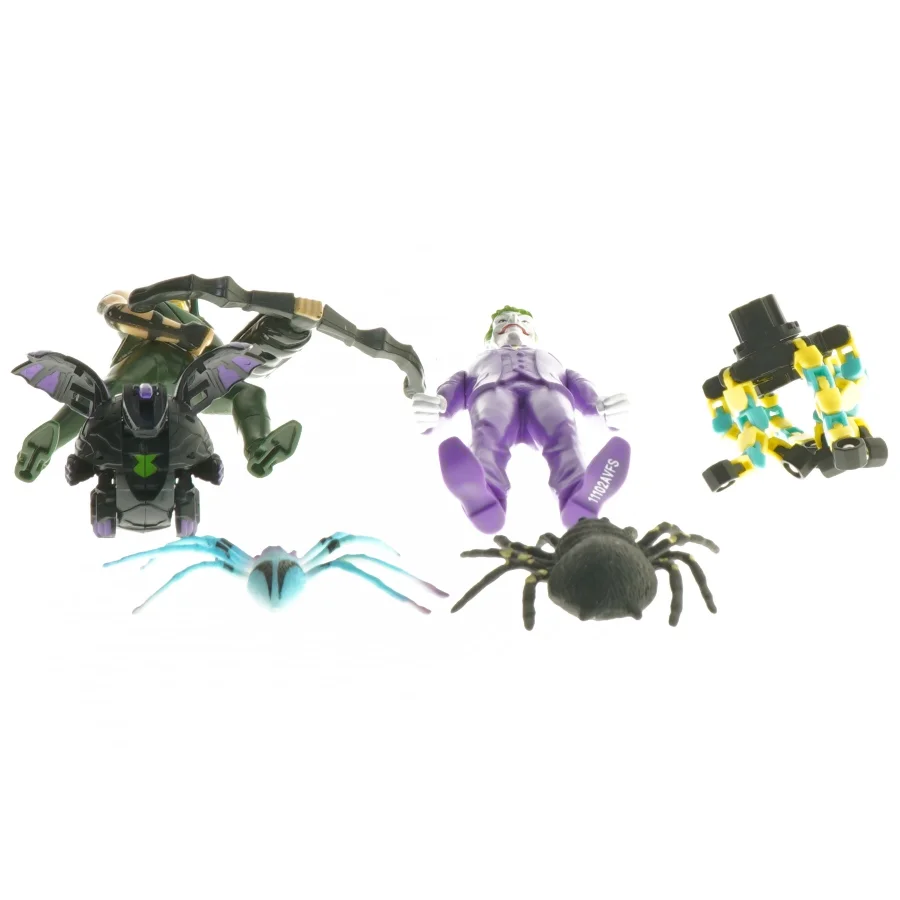 Actionfigurer og legetøjsdyr (str. 15 cm)