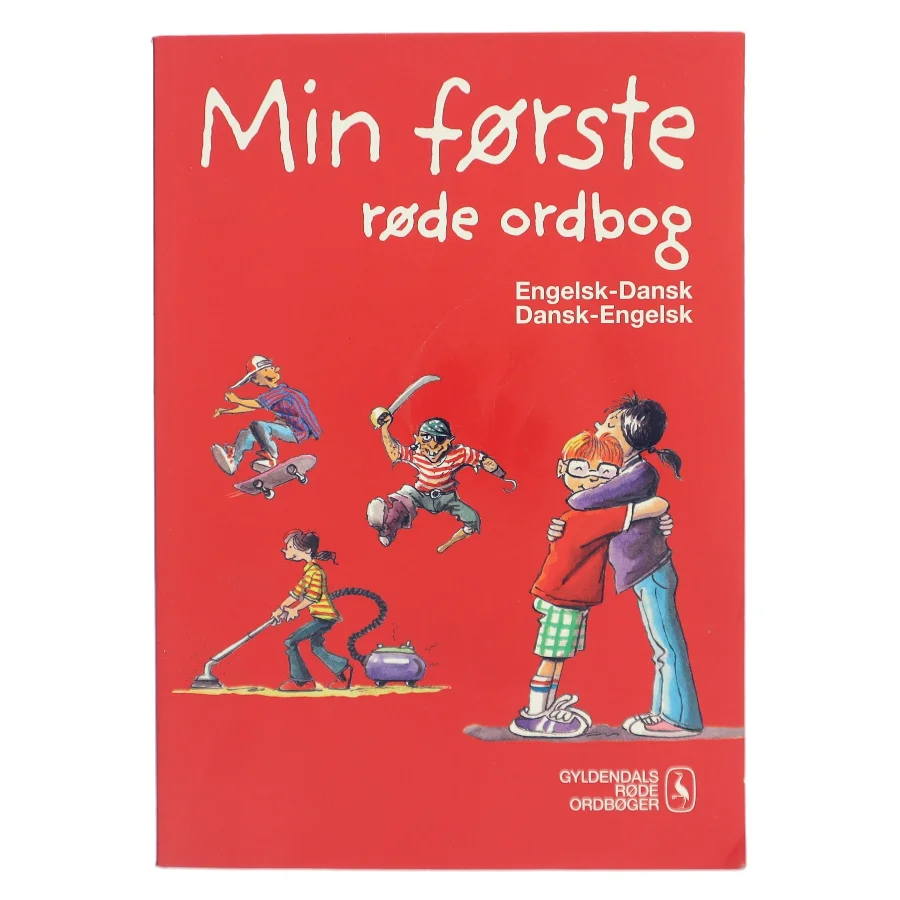 Min første røde ordbog - engelsk-dansk, dansk-engelsk (Bog)
