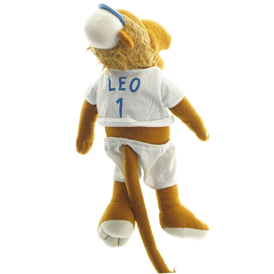 Blød legetøjsløve fra F. C. København (str. 50x25 cm)