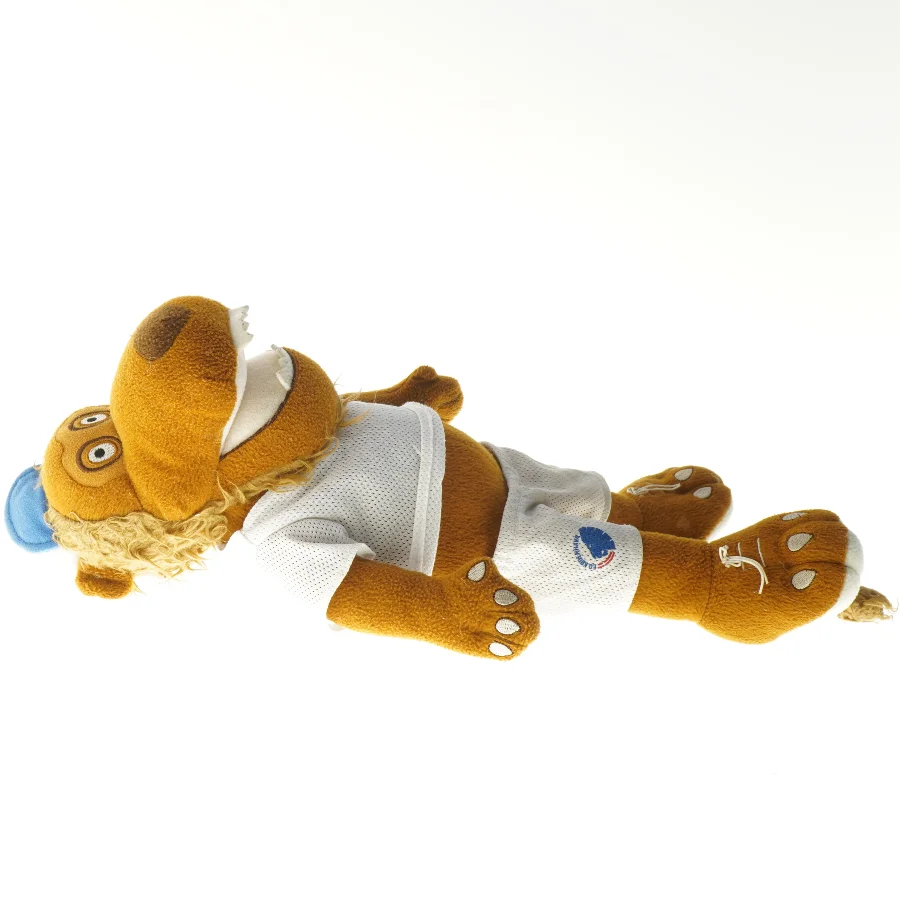 Blød legetøjsløve fra F. C. København (str. 50x25 cm)