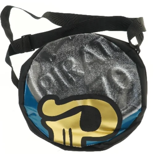 Rund skuldertaske med logo fra Haribo (str. Ø 44 cm)