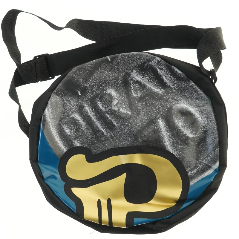 Rund skuldertaske med logo fra Haribo (str. Ø 44 cm)