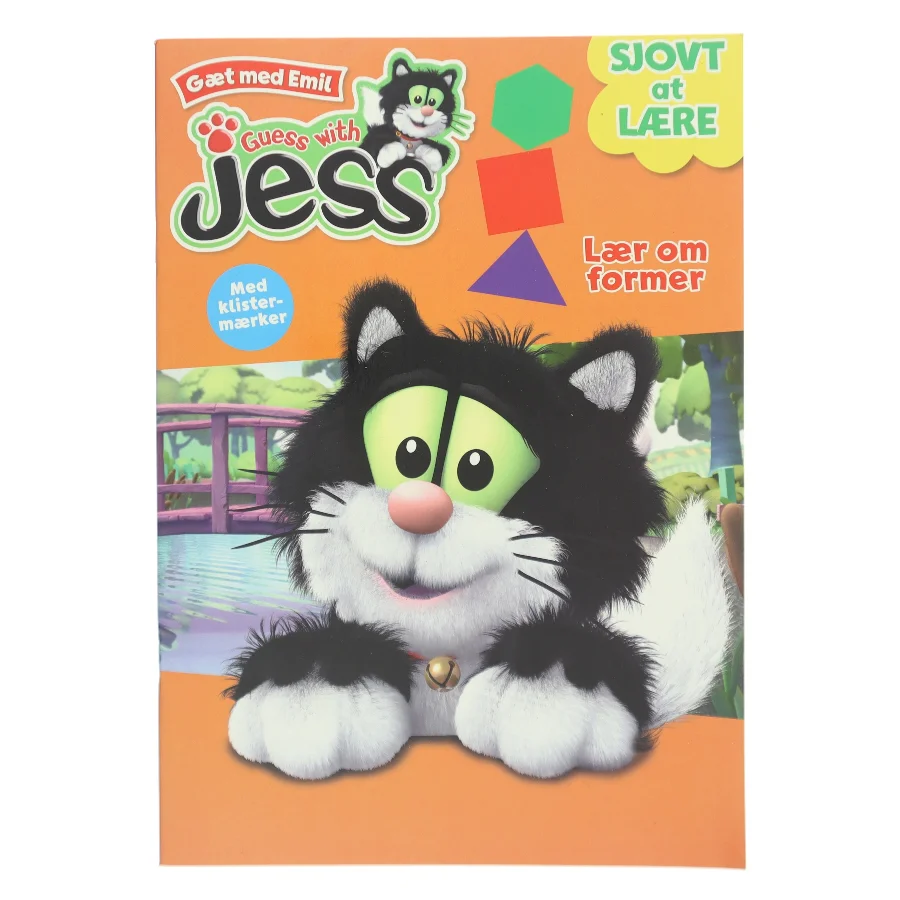 Guess with Jess - Lær om former (Bog)