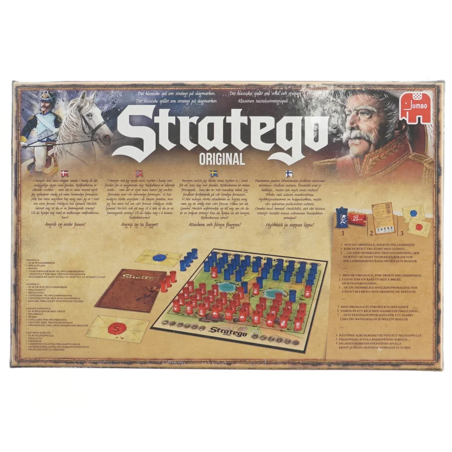 Stratego brætspil fra Jumbo (str. 40x27 cm)