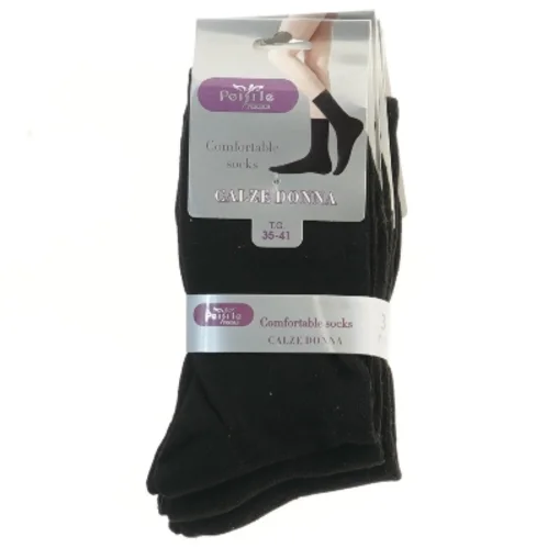 Galze Donna 3 par Sorte sokker, str. 35-41 fra Peigile (str. 35-41 cm)