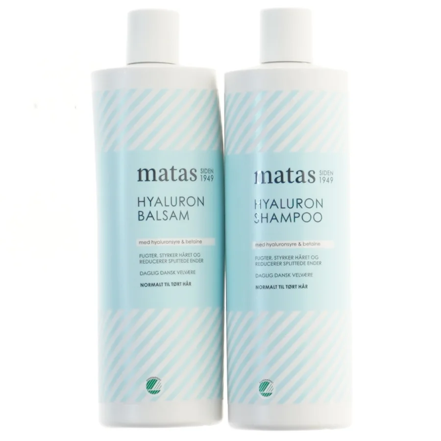 Matas Hyaluron Shampoo og Balsam fra Matas (str. 2 stk 21,5 cm)