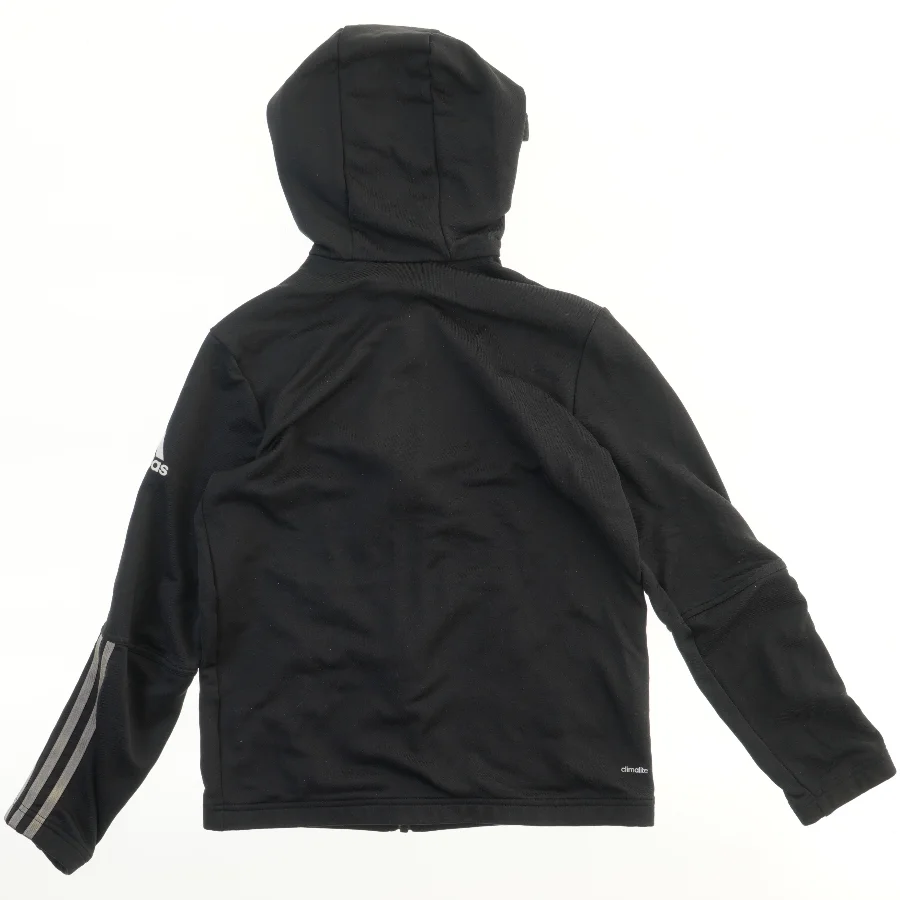 Jakke med hætte og grafisk design fra Adidas (str. 152)
