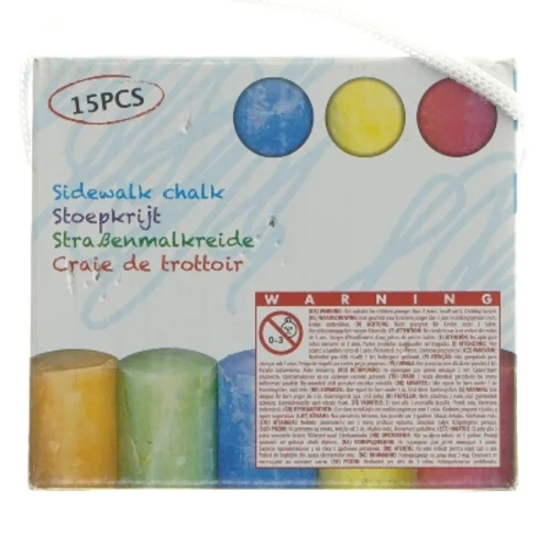 Gadekridt, 15 stk 10,5 cm (str. 15 stk 10,5 cm)