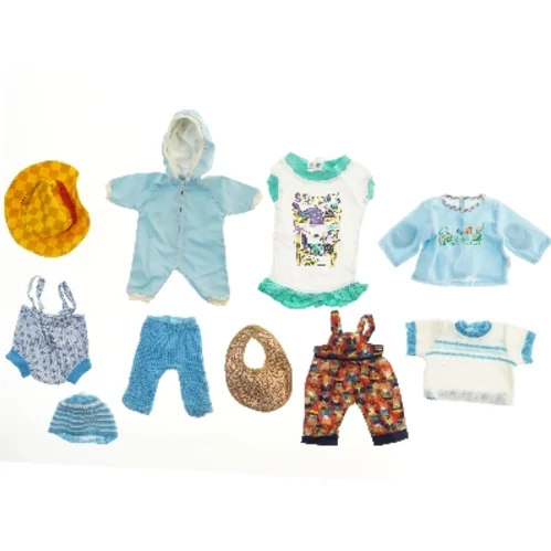 Sæt tøj til dukker (str. 33 cm)