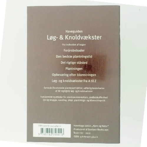 Haveguiden: Løg- & knoldvækster (Bog)