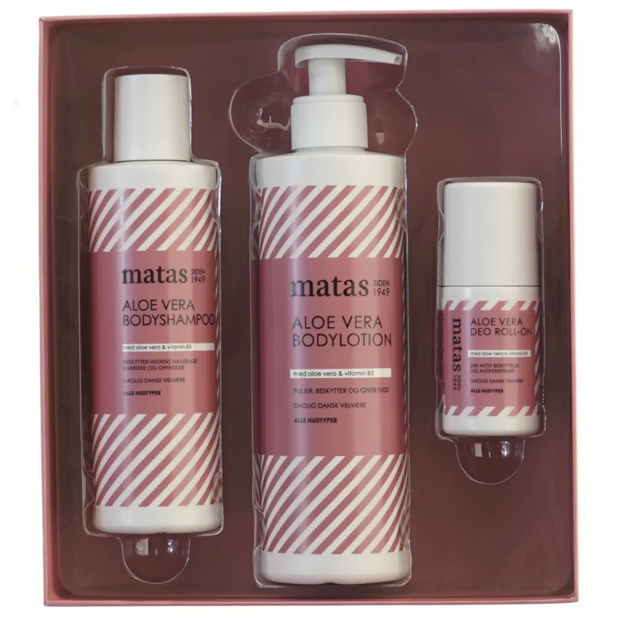 Matas Aloe Vera kropspleje sæt fra Matas (str. 21,5x23,5 cm)