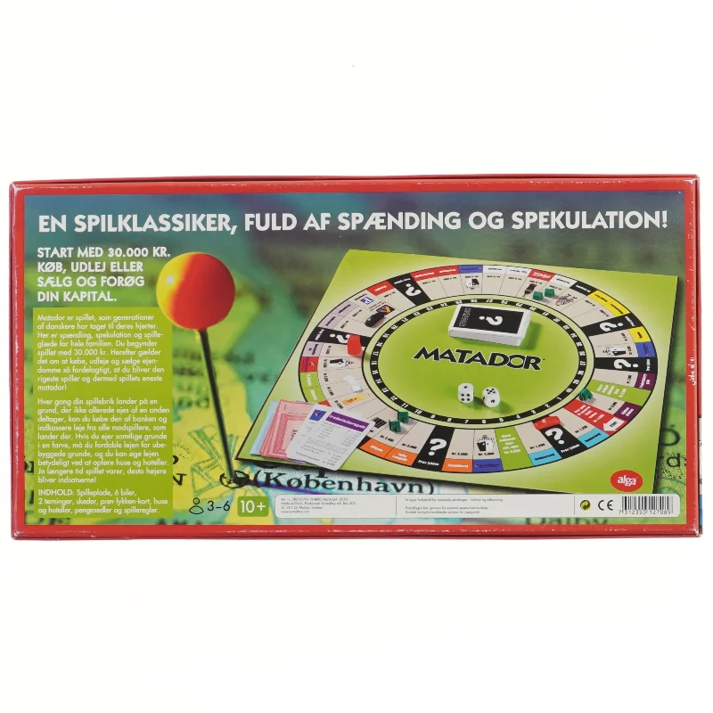 Brætspil Matador fra Alga (str. 43,5x22,5 cm)