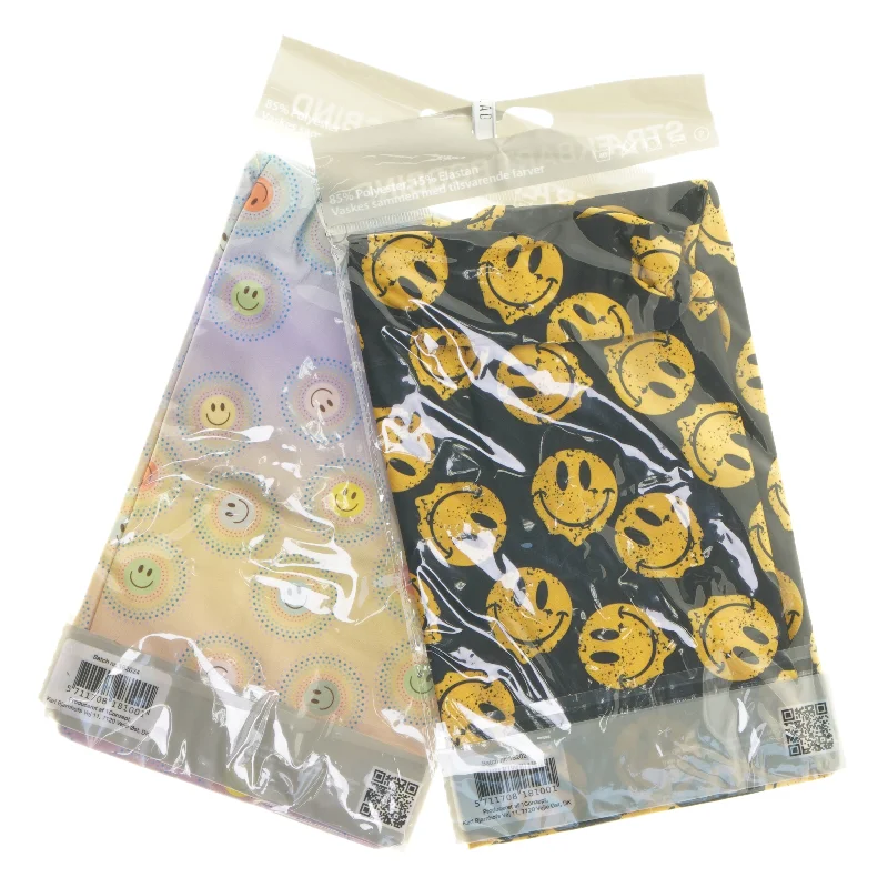 Strækbart bogbind A4 med smiley-motiv fra Conzept (str. A4 cm)