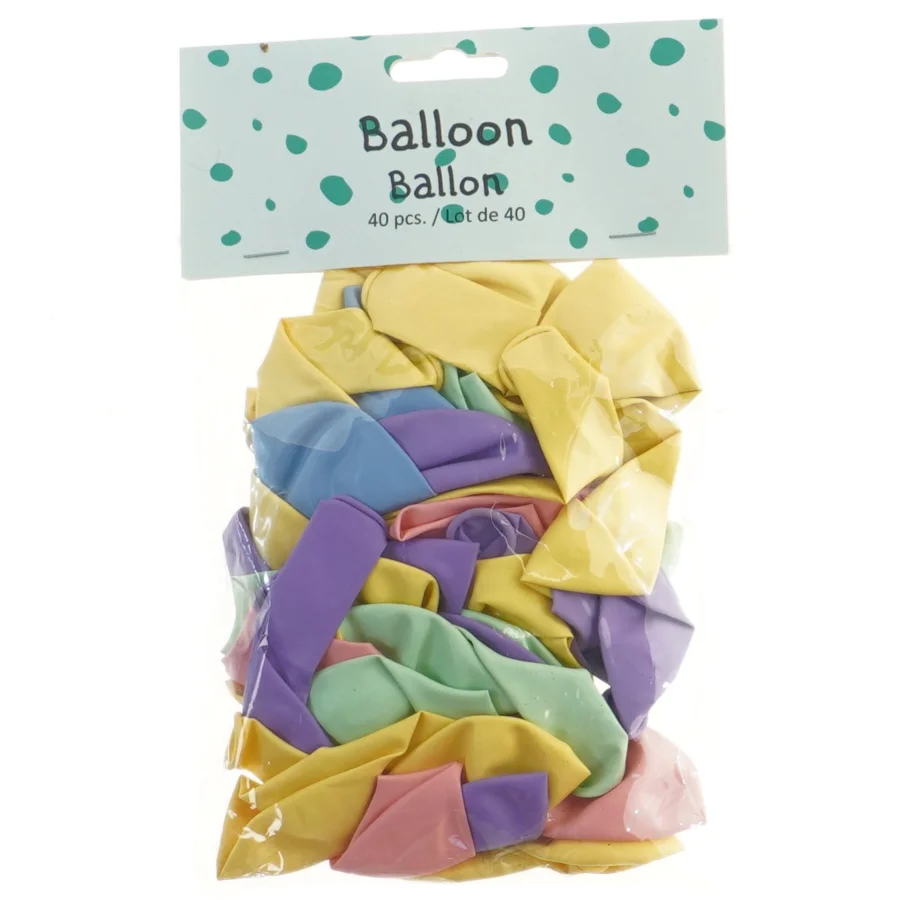 Pakke med balloner, 40 stk fra Conzept
