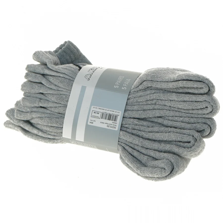 Grå Kappa sokker, str. 35/38 fra Kappa (str. 35/38 cm)