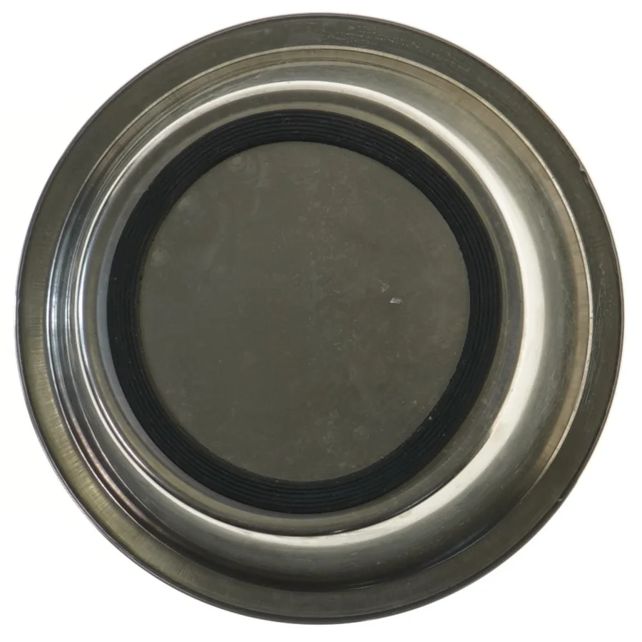 Rustfri stål vandskål til dyr  (str. 20x5,5 cm)