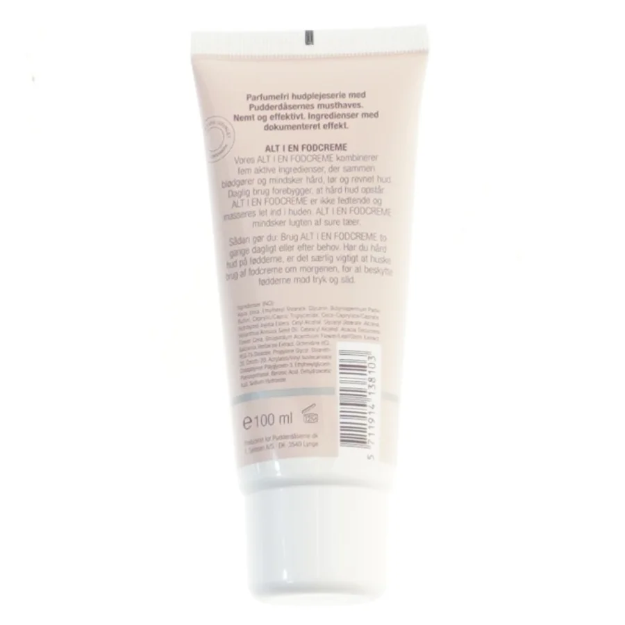 Pudderdåserne Fodcreme (str. 15 cm)