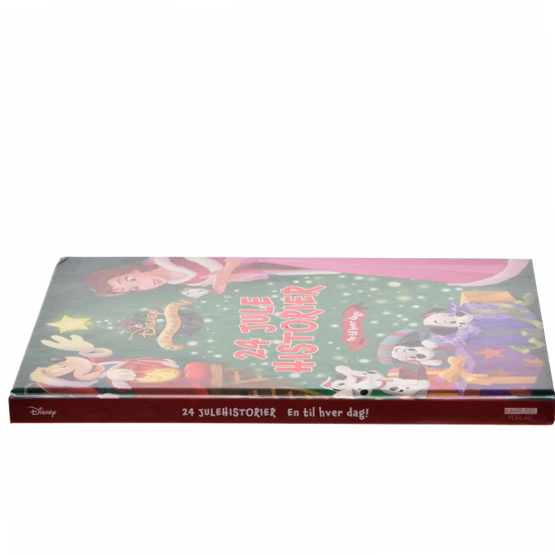 Disney Julekalenderbog - Disney Julekalenderbog med 24 forseglede Disney juleeventyr (Bog)