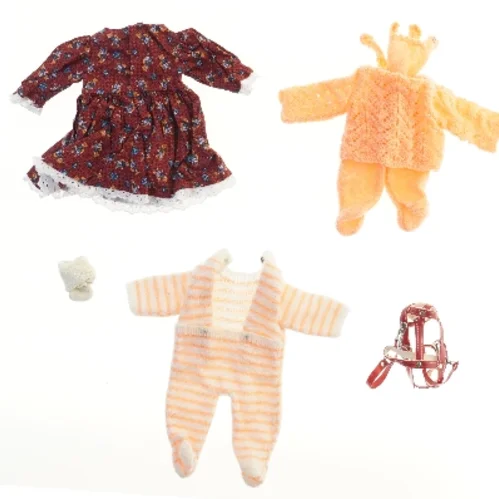 Dukkeklæder sæt (str. 33 cm)