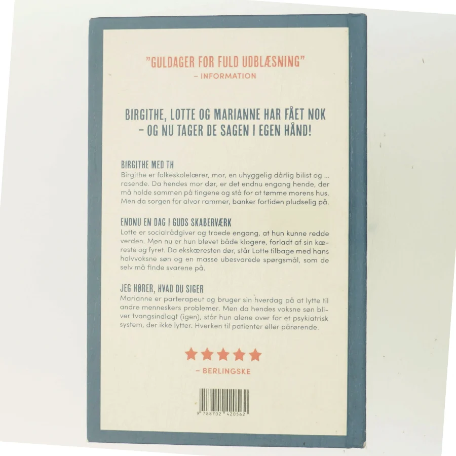 Vrede kvinder : Birgithe med th, Endnu en dag i Guds skaberværk, Jeg hører, hvad du siger : romantrilogi af Katrine Marie Guldager (Bog)