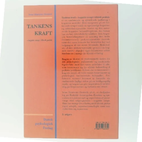 Tankens kraft : kognitiv terapi i klinisk praksis af Irene Henriette Oestrich (Bog)