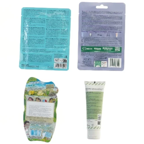 Ansigtsmasker sæt (str. 4 stk 15 cm)