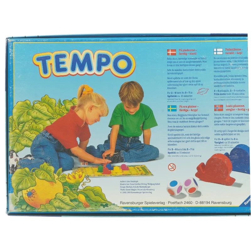 Tempo brætspil fra Ravensburger (str. 33,5x23,5 cm)