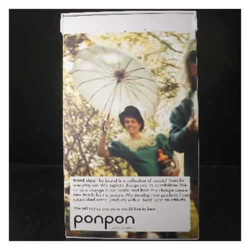 Flower Tower vase fra Ponpon (str. 34 cm)