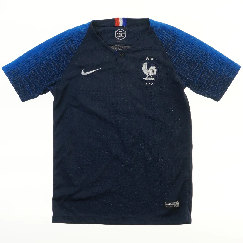 Frankrig fodboldtrøje fra Nike (str. 146)
