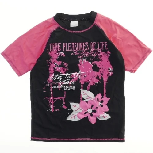 UV-bluse med Palmemotiv fra Poco Piano (str. 140)