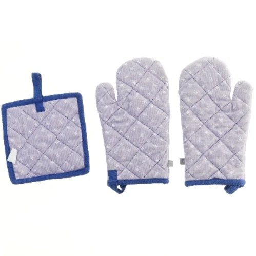 Grillhandsker og grydelap sæt (str. 30x14 cm)
