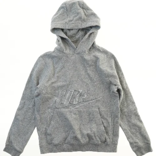 Grå hættetrøje fra Nike (str. 158)