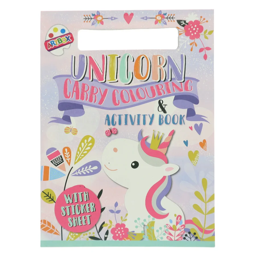 Unicorn Carry Colouring & Activity Book (Bog)