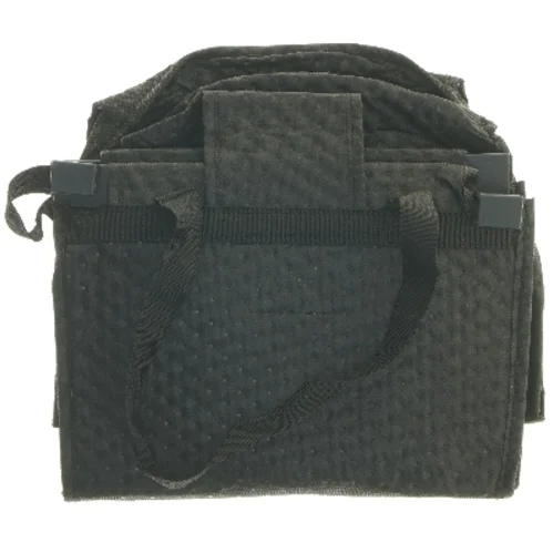 Sort transporttaske med polstrede sider (str. 53x31 cm)