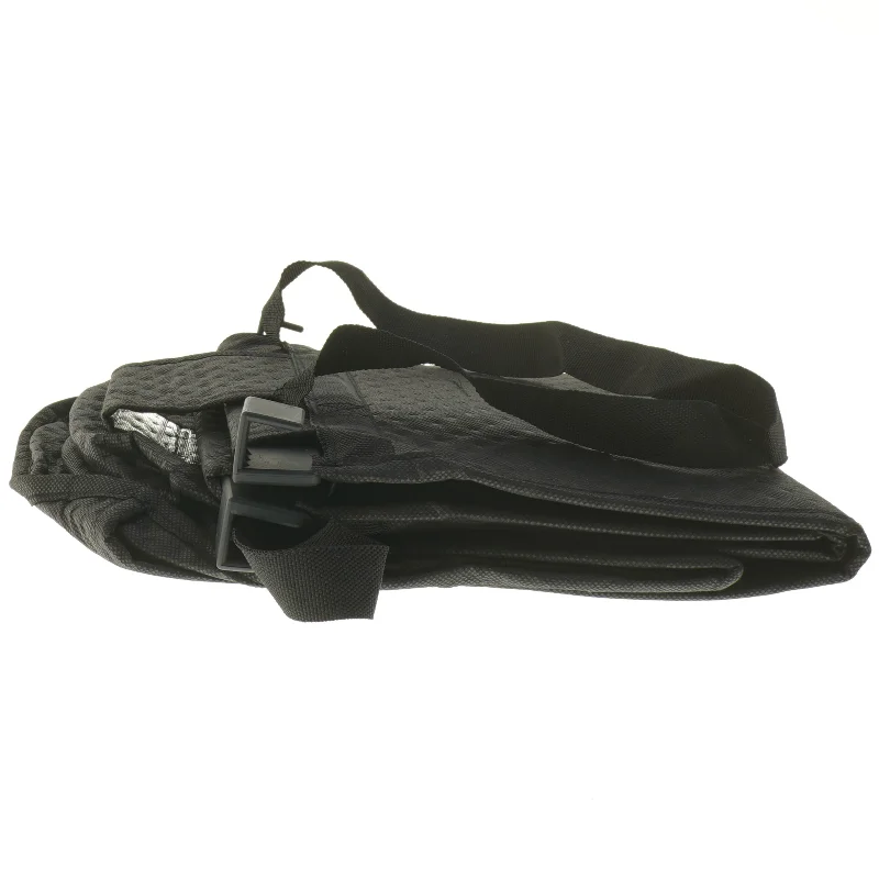 Sort transporttaske med polstrede sider (str. 53x31 cm)