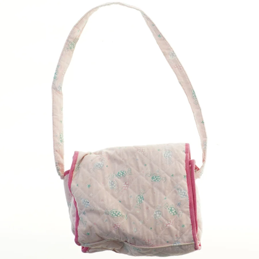 Pusletaske Børnetaske med legetøjssæt (str. 22x25 cm)