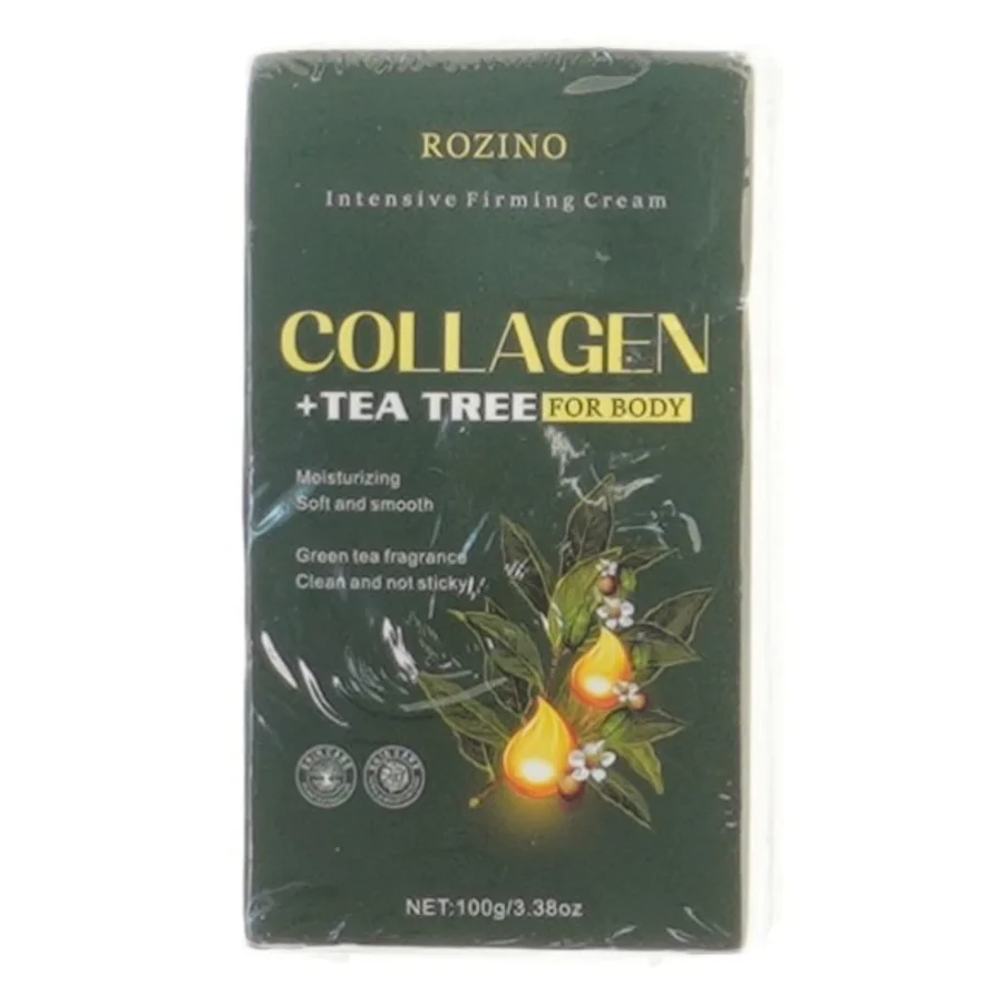 Rozino collagen cream med tea tree fra Rozino (str. 11x6 cm)
