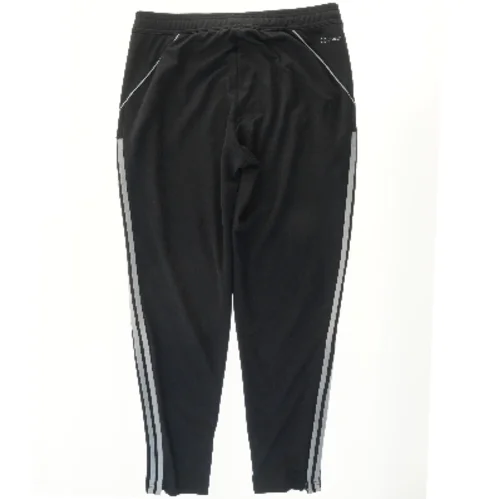 Sort træningsbukser med striber fra Adidas (str. L)