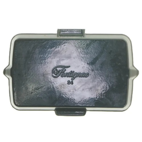 Fontignac grillpande med træhåndtag fra Fontignac (str. 38x24 cm)