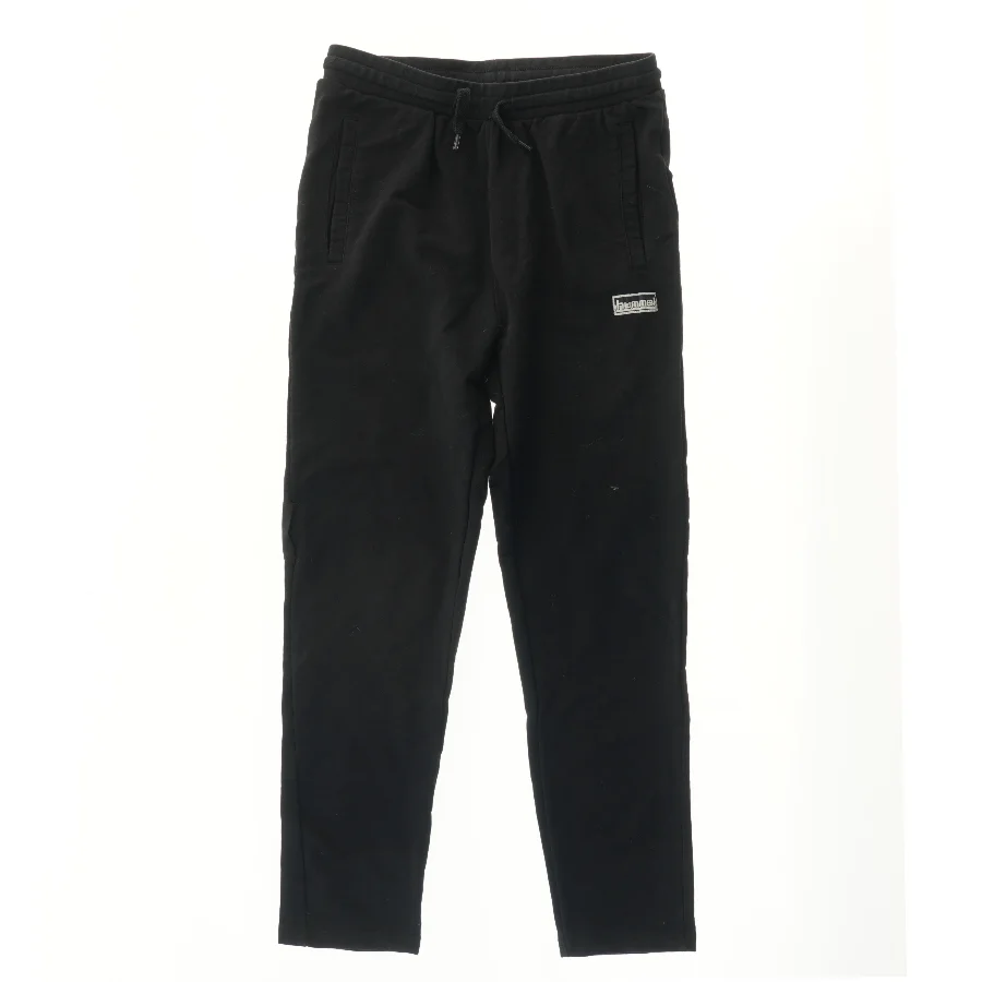 Sort sweatpants fra Hummel (str. 152)