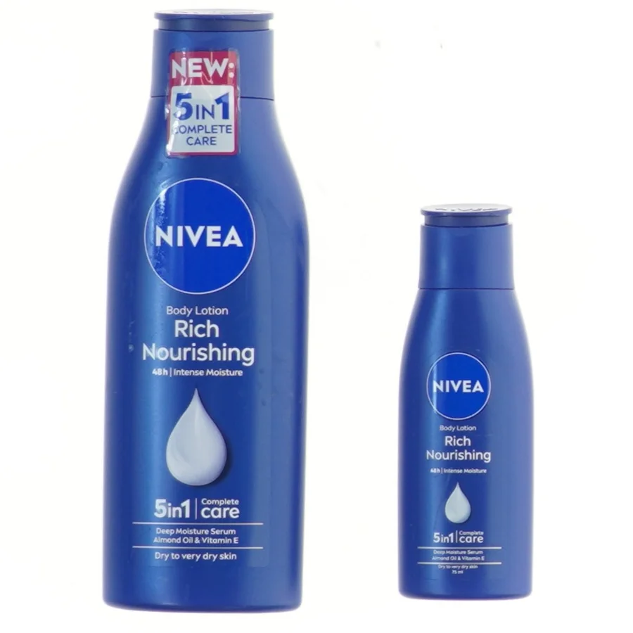 Nivea bodylotion sæt fra Nivea (str. 20 & 13 cm)