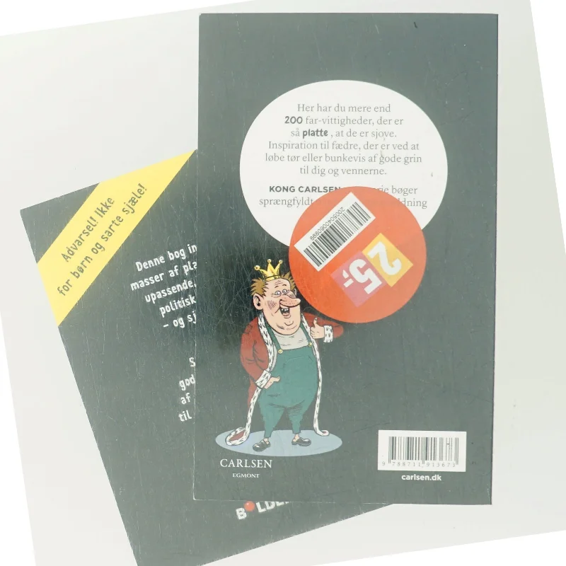 Far-vittigheder af Kong Carlsen (Bog)