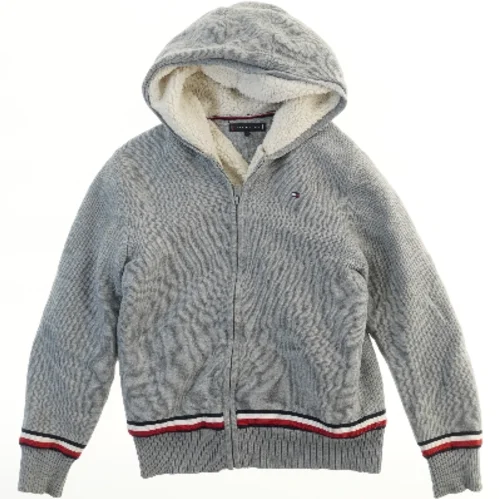 Hættetrøje med lynlås fra Tommy Hilfiger (str. 152)