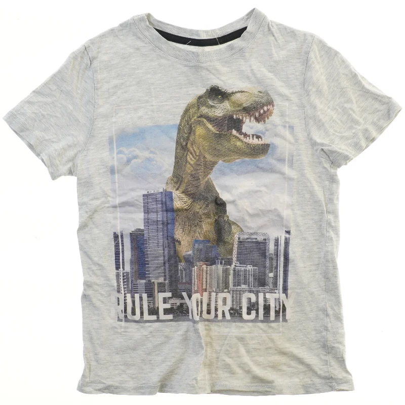 T-shirt med dinosaurmotiv fra H&M (str. 140)