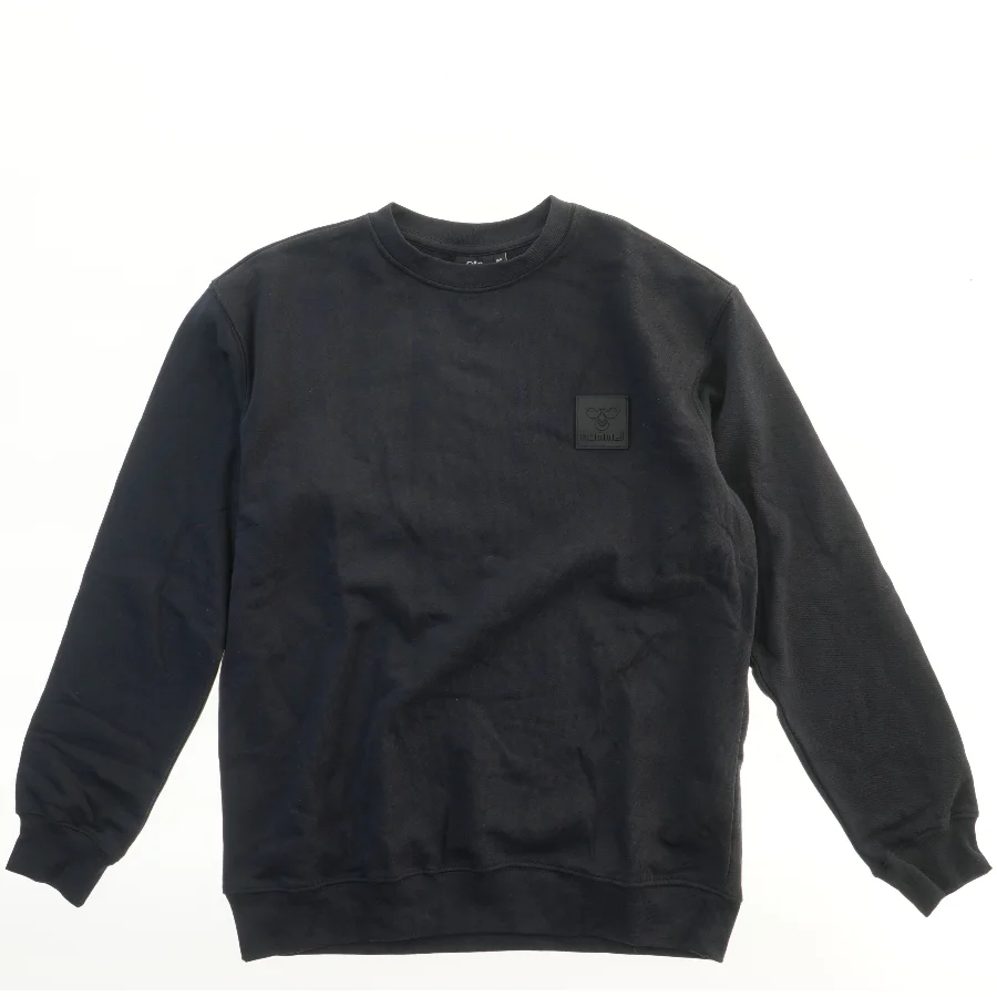 Sort sweatshirt fra Hummel (str. 164)